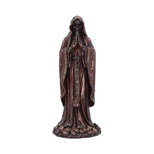 Santisima Muerte Bronze Figurine 19cm 1