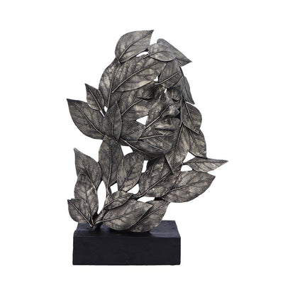 Natural Emotion Peace Silver Statue 32cm 1