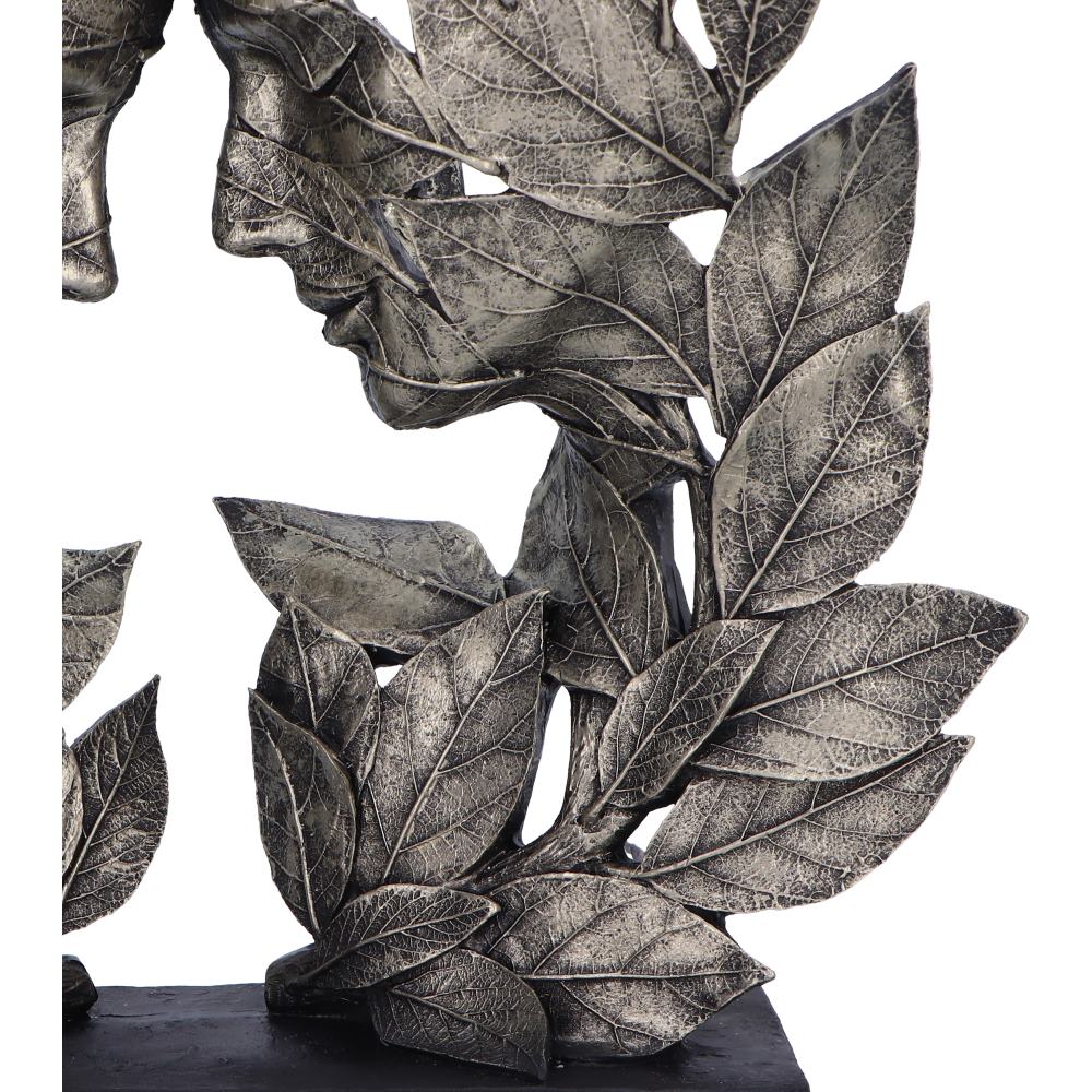 Natural Emotion Love Silver Statue 31cm 6