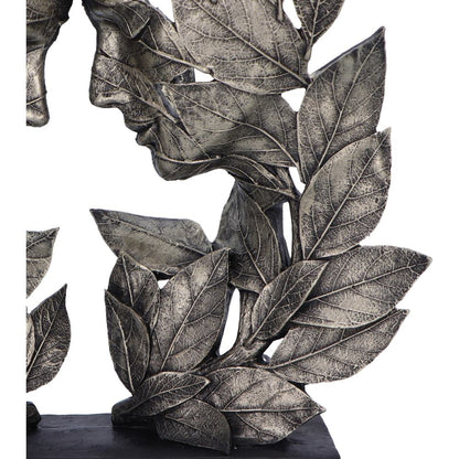 Natural Emotion Love Silver Statue 31cm 6