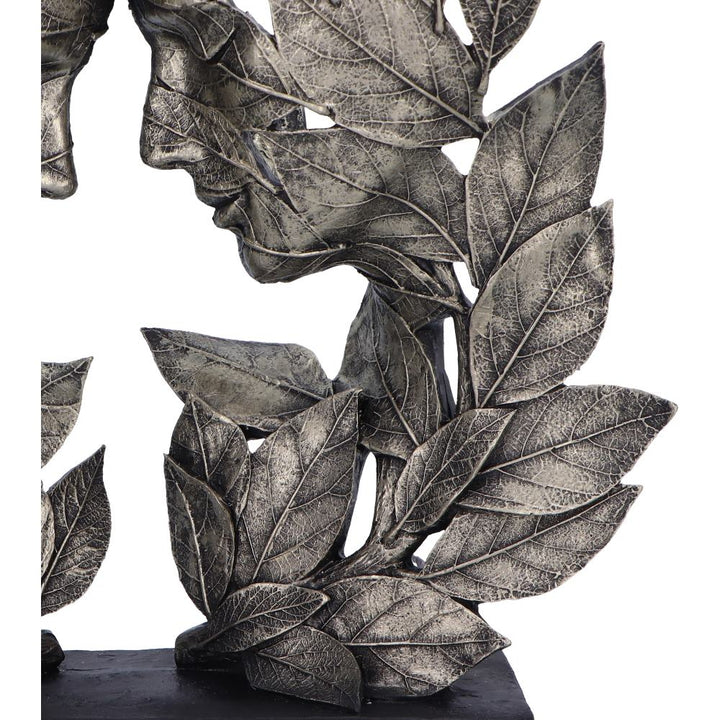 Natural Emotion Love Silver Statue 31cm 6