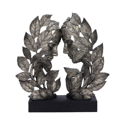 Natural Emotion Love Silver Statue 31cm 1