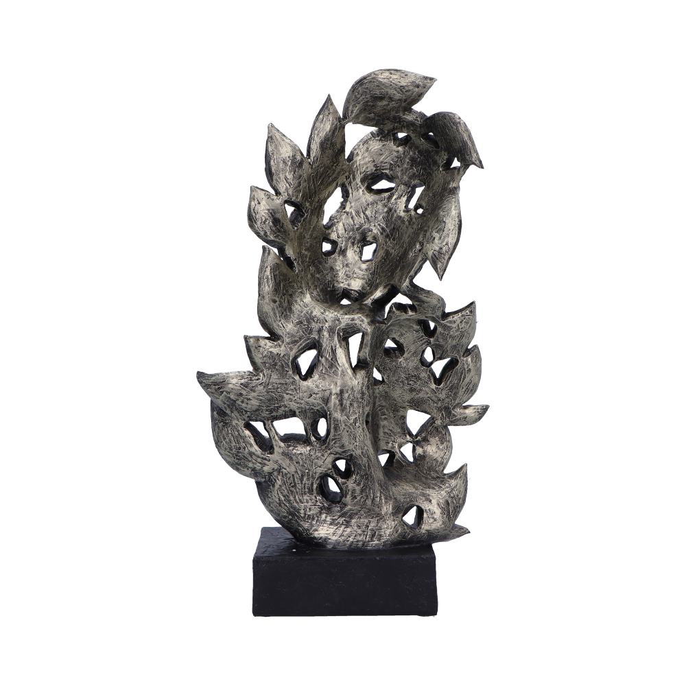 Natural Emotion Embrace Silver Statue 38cm 3