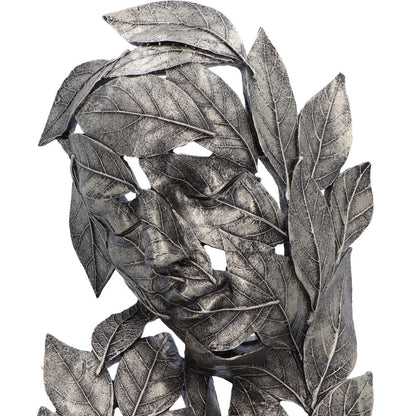 Natural Emotion Embrace Silver Statue 38cm 5