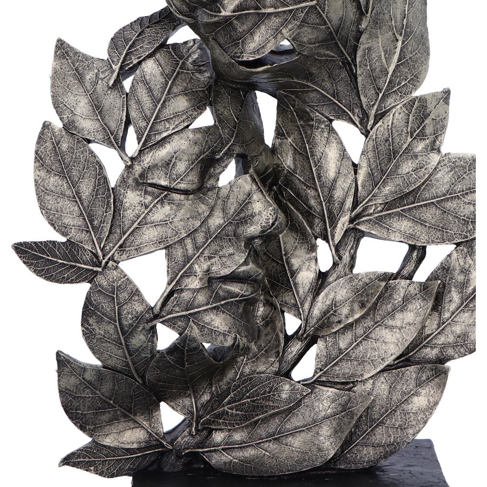 Natural Emotion Embrace Silver Statue 38cm 6