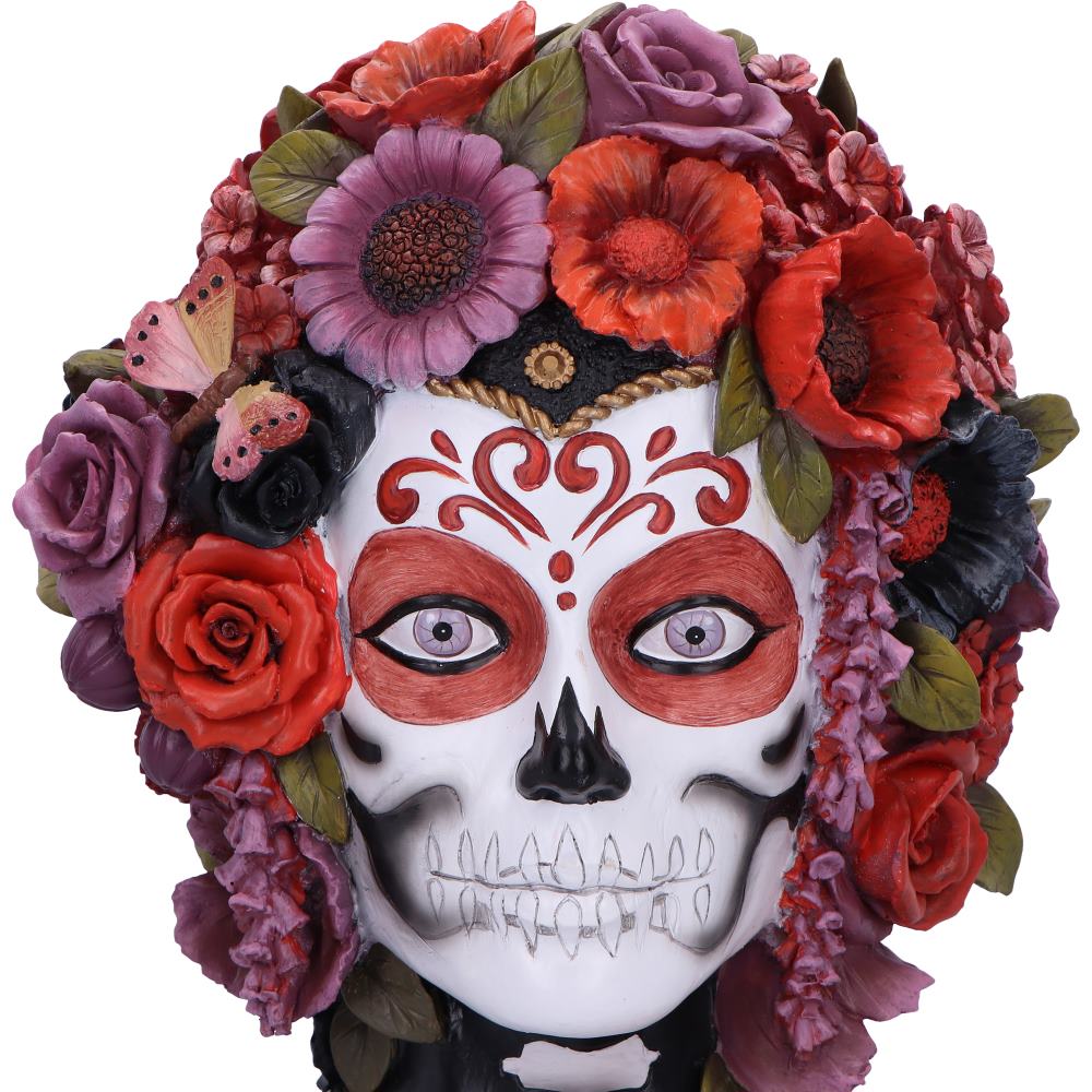 Calavera Catrina Day of the Dead Bust 32cm 5