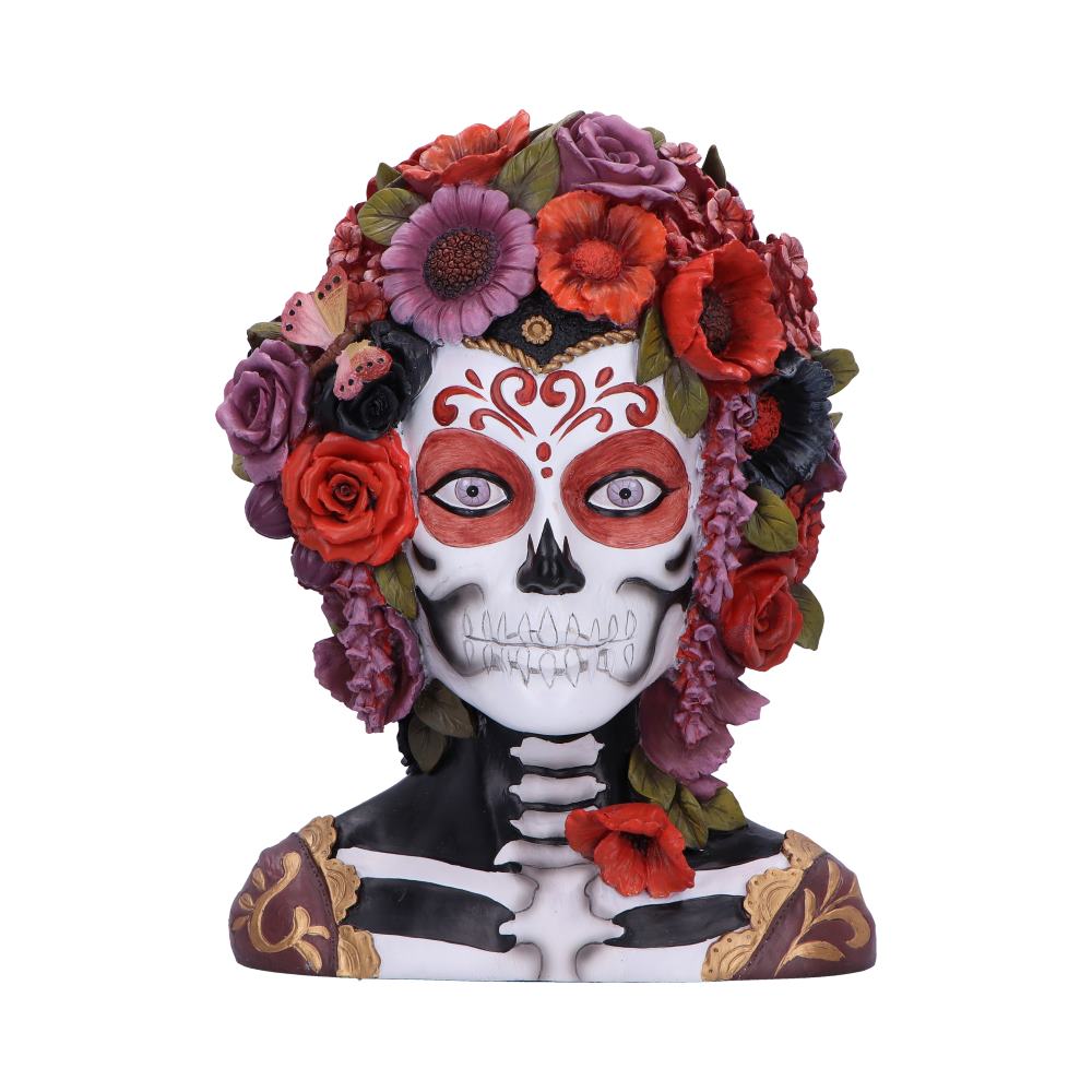 Calavera Catrina Day of the Dead Bust 32cm 1