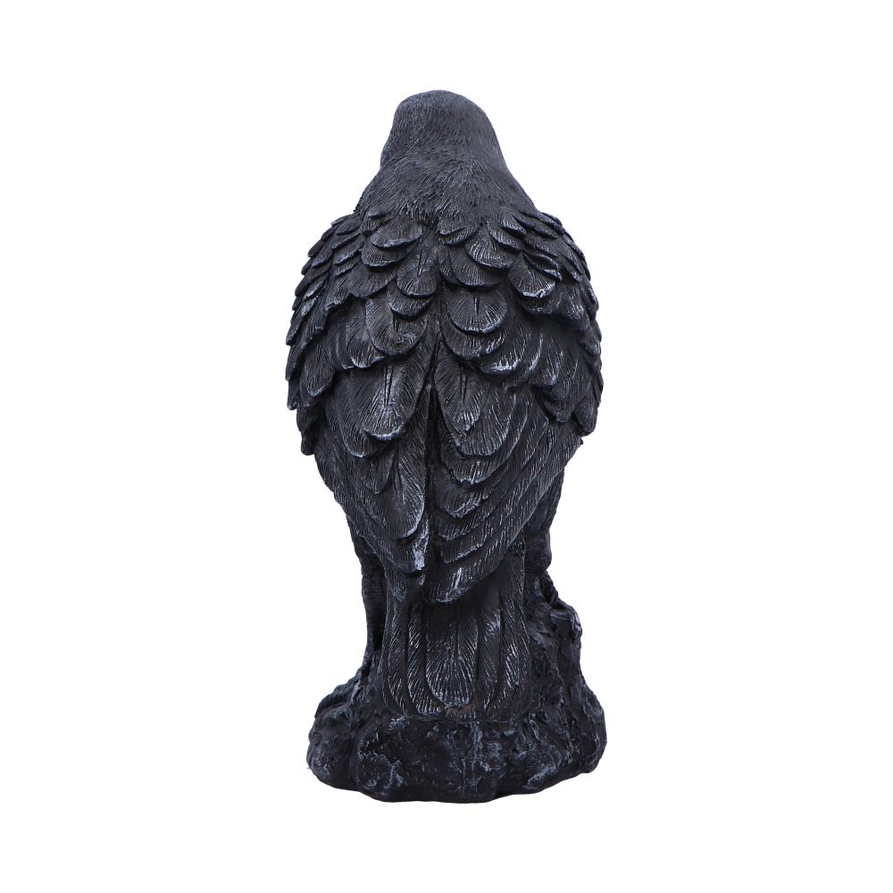 Raven Messenger Figurine 25cm 3