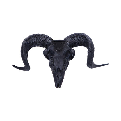 Baphomets Veneration Skull Wall Plaque 53cm 3