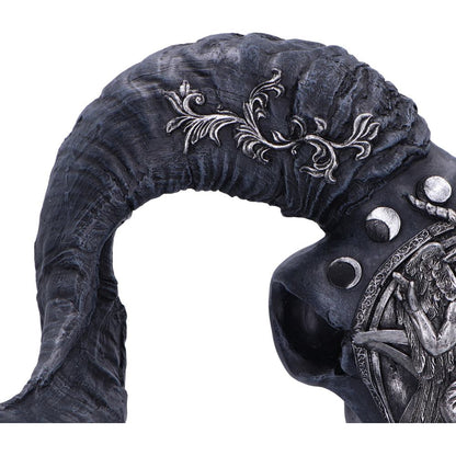 Baphomets Veneration Skull Wall Plaque 53cm 6
