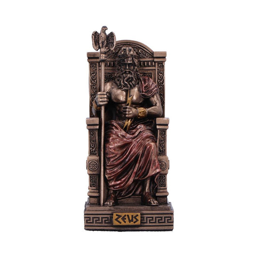 Zeus God of the Sky Mini Bronze Figurine 8.5cm 1