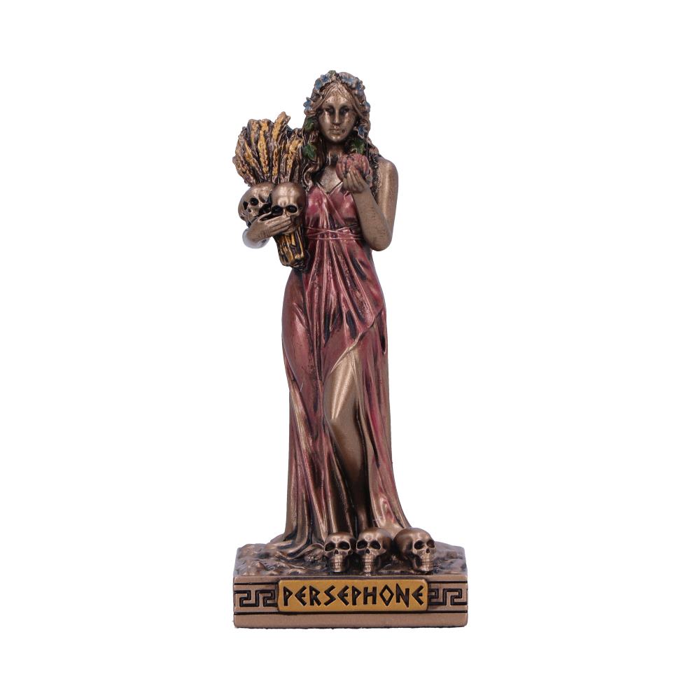 Persephone Queen of the Underworld Mini Bronze Figurine 8.7cm Resin Statue 1