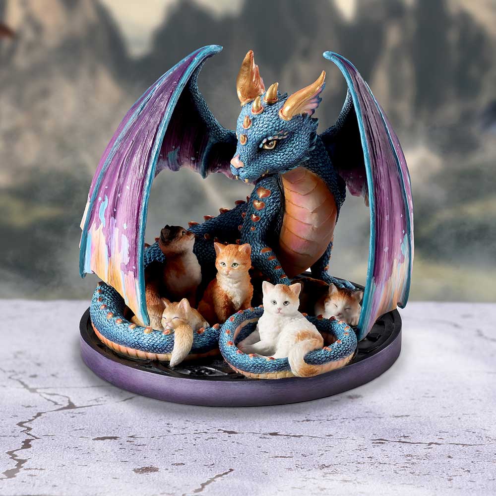 Foster Family Dragon and Cats Ornament by Selina Fenech 12.5cm 7