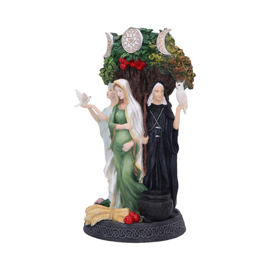 Maiden Mother Crone Painted Figurine 26cm 2