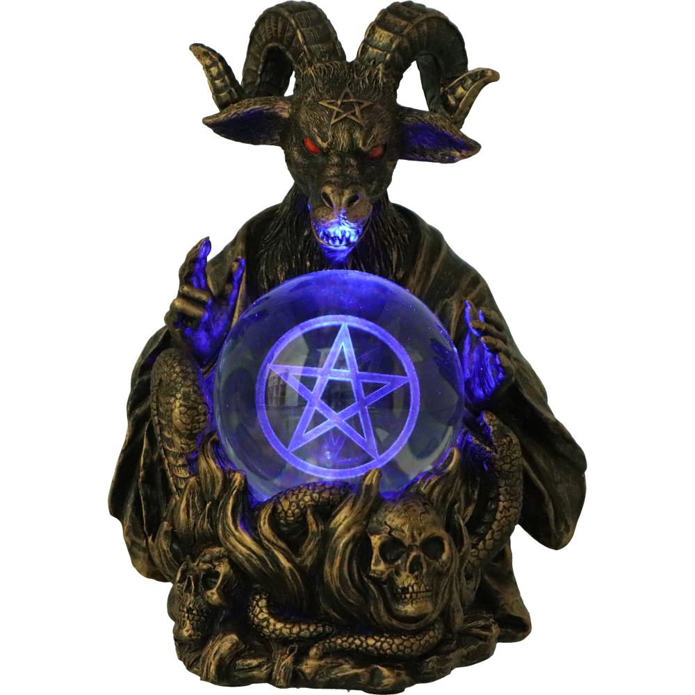 Orbuculum of the Baphomet Illuminating Figurine 16cm 6