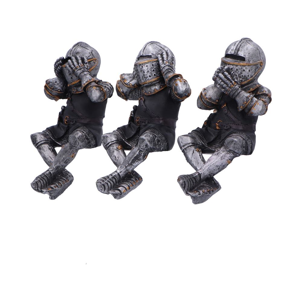 Three Wise Knights Shelf Sitters 11cm 2