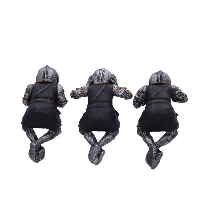 Three Wise Knights Shelf Sitters 11cm