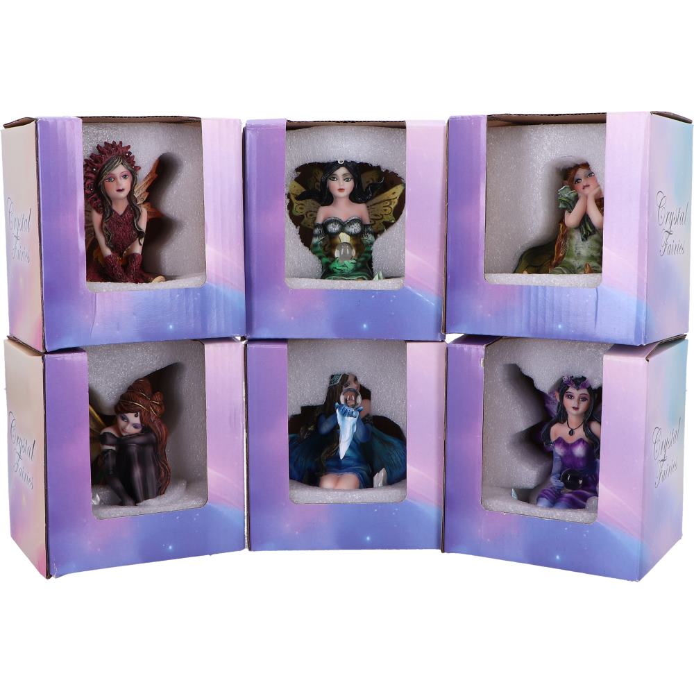 Crystal Fairy Figurines with Retail Display 12 Pack 6