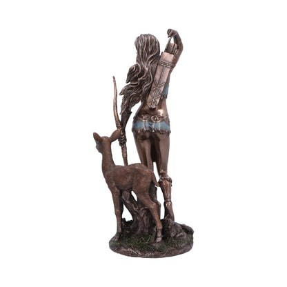 Artemis Greek Goddess of the Hunt Bronze Figurine 3