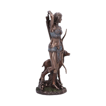 Artemis Greek Goddess of the Hunt Bronze Figurine 4