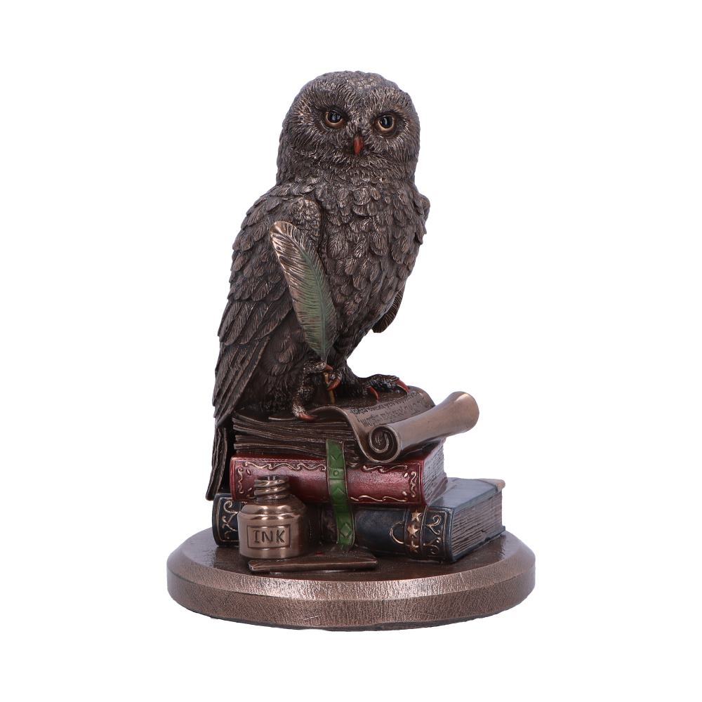 An Owls Tale Bronze Figurine Owls 14.5cm