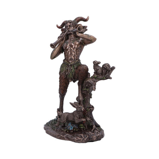 Satyr Nature Spirit Bronze Figurine 21.5cm 2