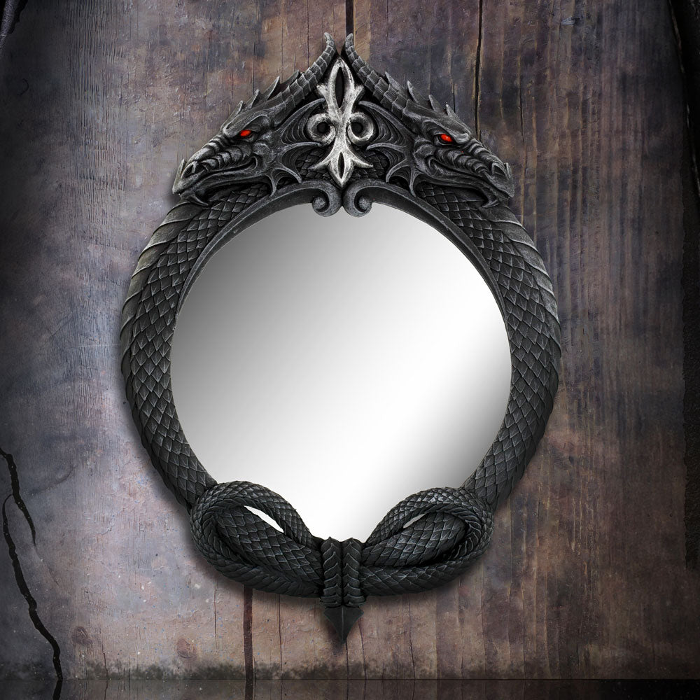 The Reflector Gothic Dragon Mirror 35.5cm 7