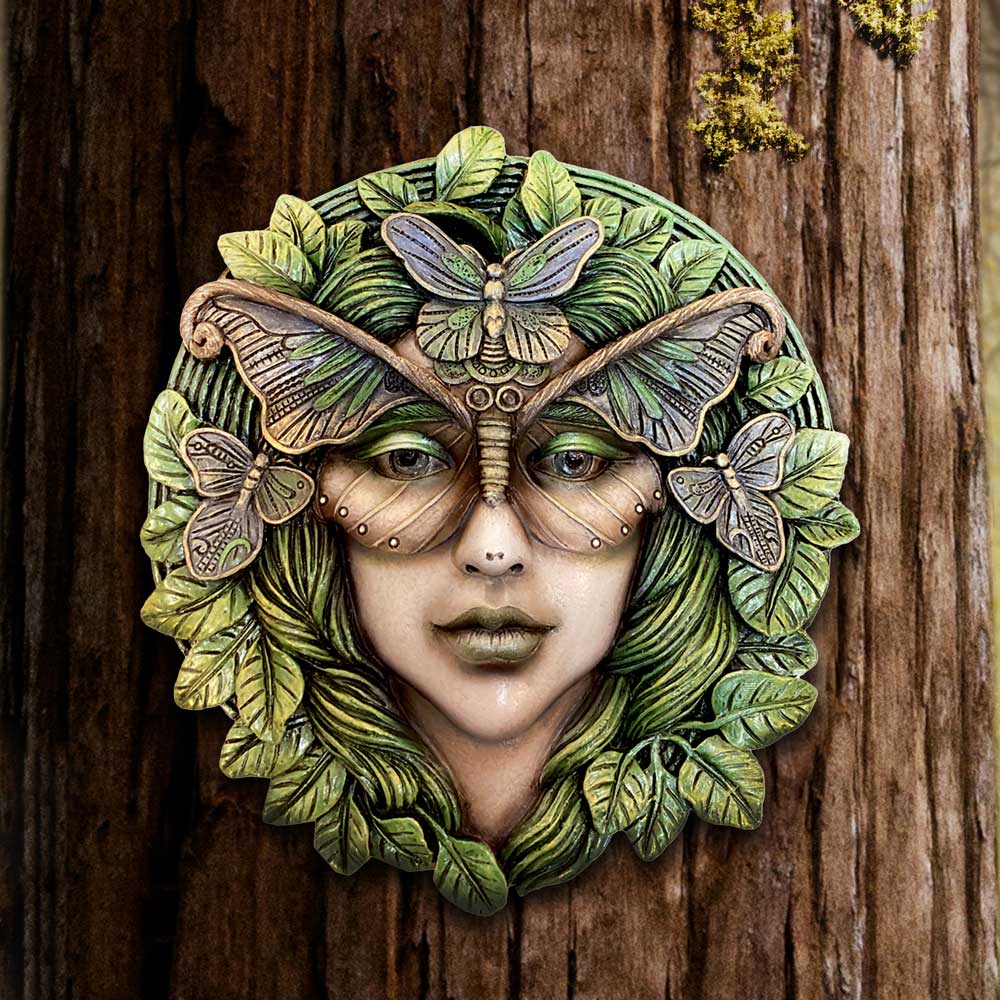 Fern Tree Spirit Wall Plaque 20cm 7