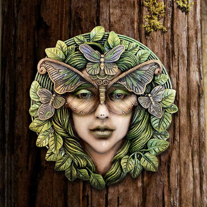 Fern Tree Spirit Wall Plaque 20cm 7