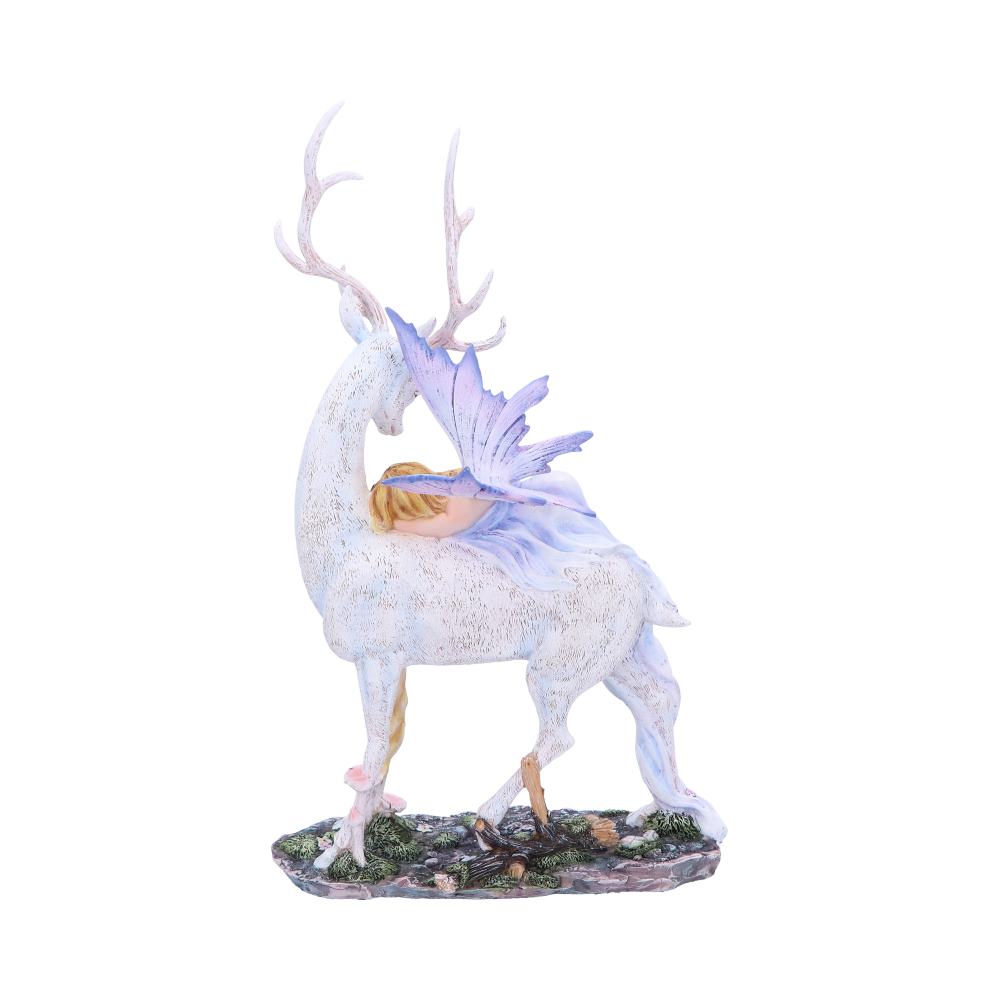 Evelyn Fairy and Stag Figurine 32.5cm Resin Statue