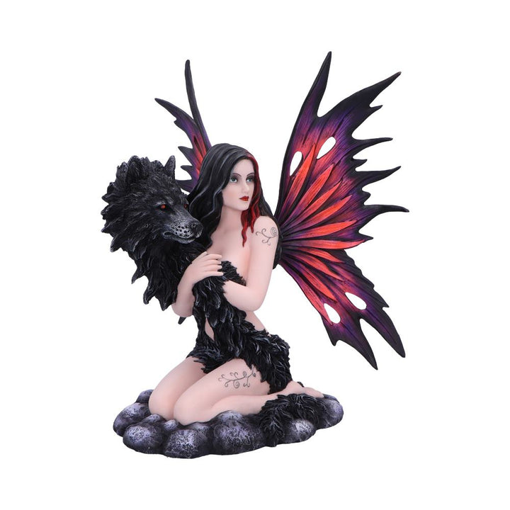 Shadow Spirit Fairy and Wolf Figure 34.5cm 4