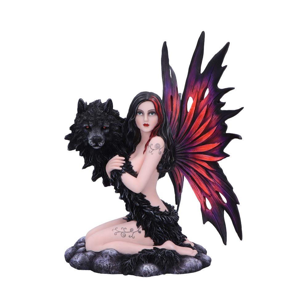 Shadow Spirit Fairy and Wolf Figure 34.5cm 1
