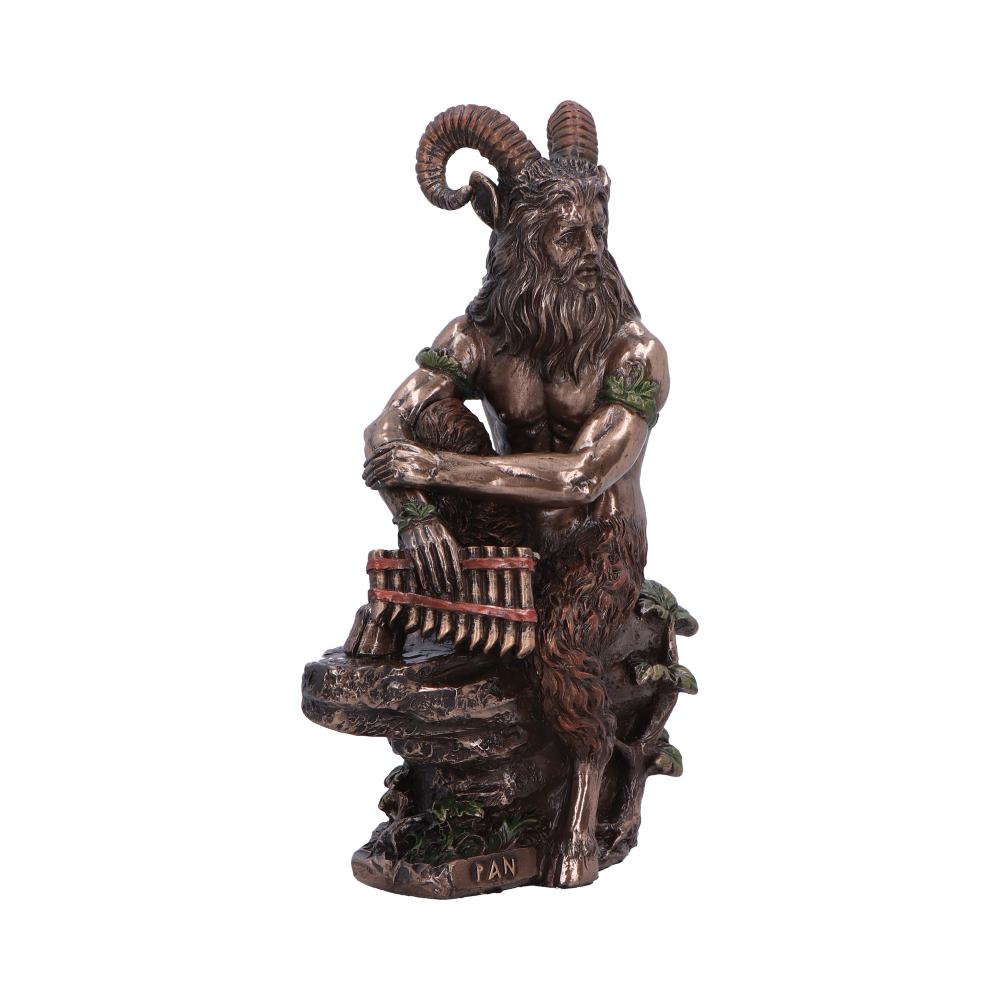 Pan Medium Bronze Figurine 15cm 4