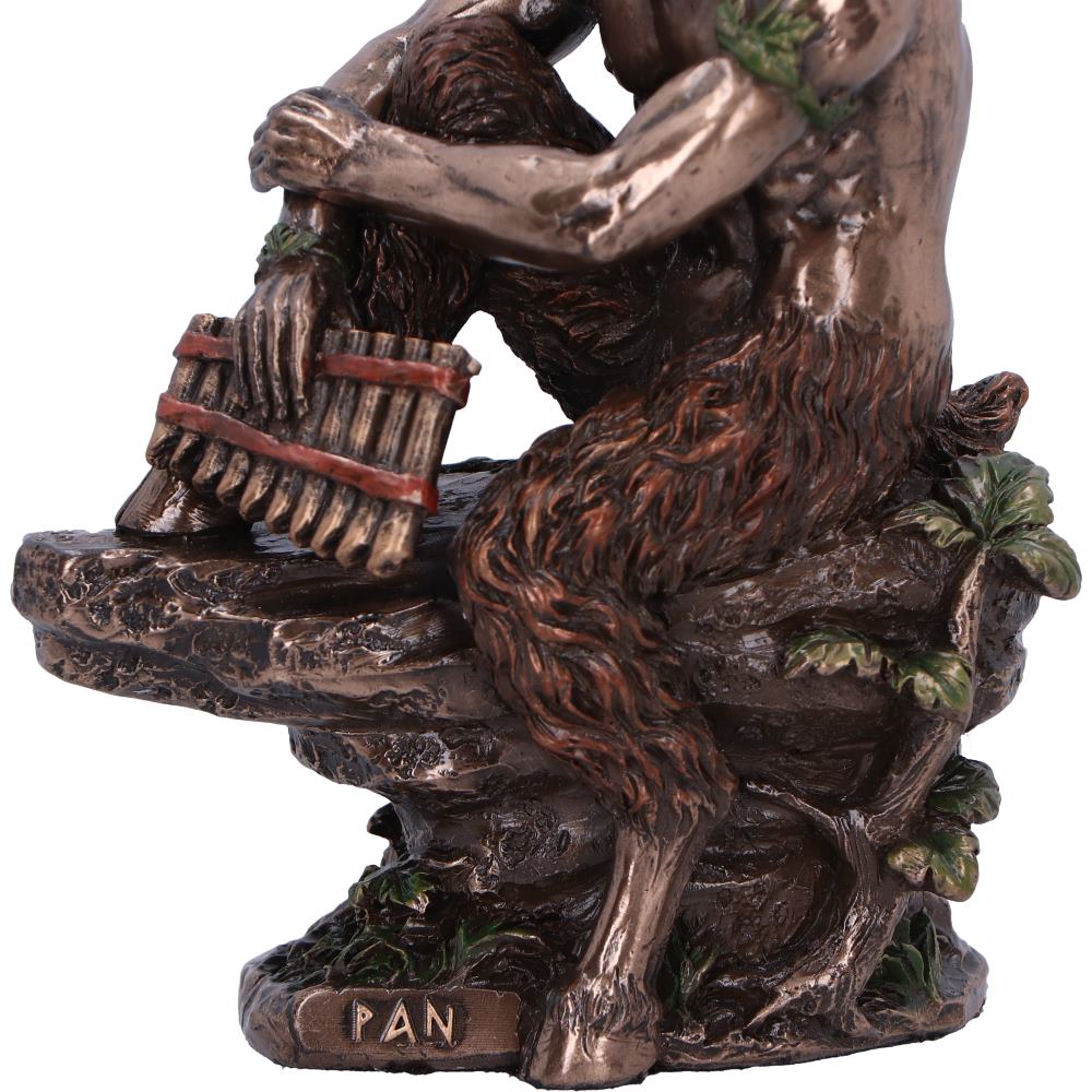 Pan Medium Bronze Figurine 15cm 6