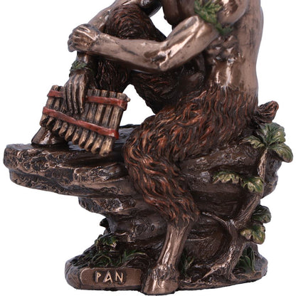 Pan Medium Bronze Figurine 15cm 6