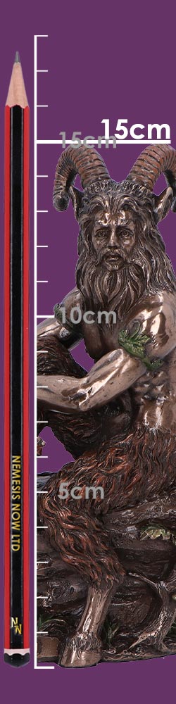 Pan Medium Bronze Figurine 15cm 8