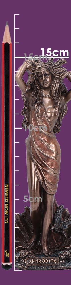 Aphrodite Goddess of Love Bronze Figurine 15cm 8