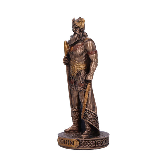 Odin God of War Mini Bronze Figurine 8.3cm 2