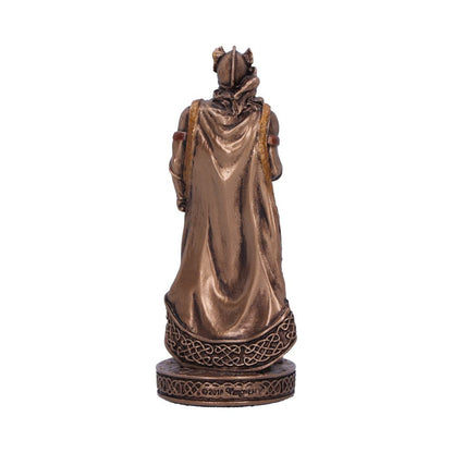 Odin God of War Mini Bronze Figurine 8.3cm 3