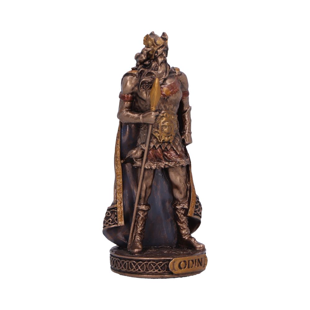 Odin God of War Mini Bronze Figurine 8.3cm 4