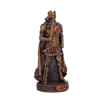 Odin God of War Mini Bronze Figurine 8.3cm 4