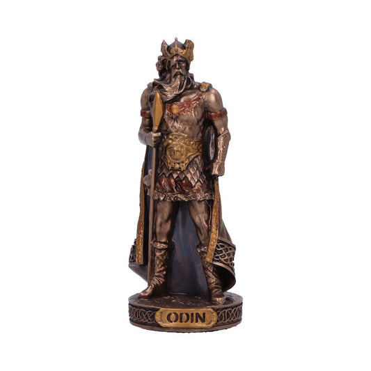 Odin God of War Mini Bronze Figurine 8.3cm 1
