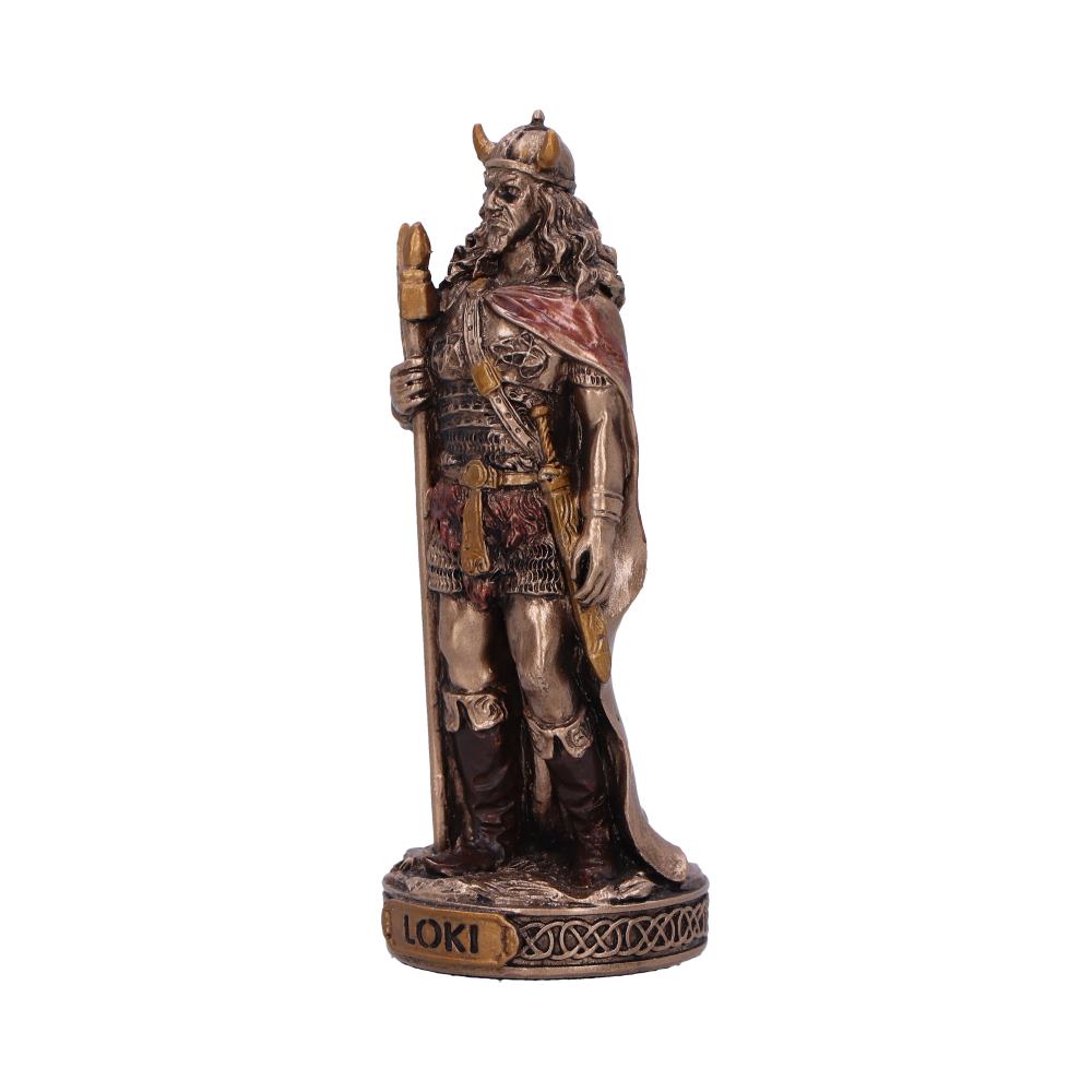 Loki Trickster God Mini Bronze Figurine 8.5cm 2