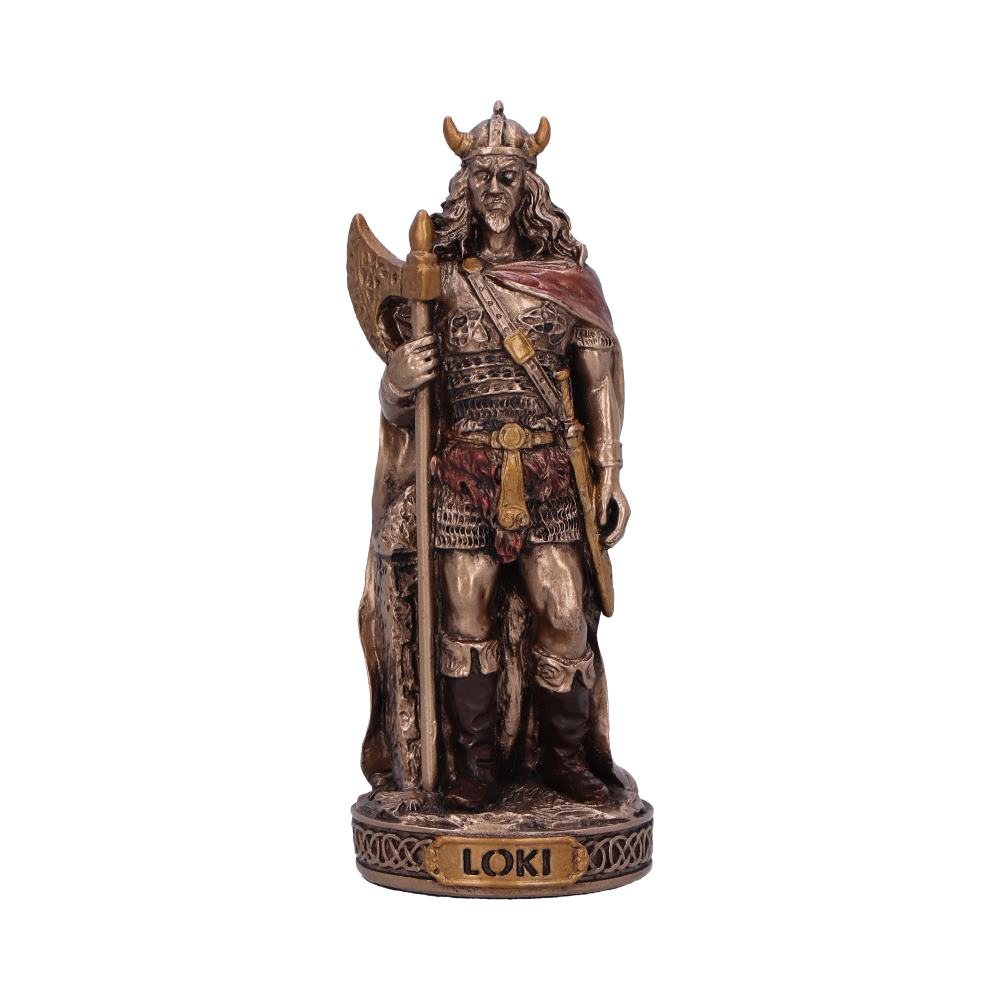 Loki Trickster God Mini Bronze Figurine 8.5cm 1