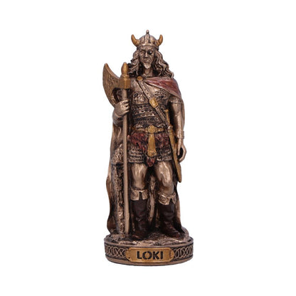 Loki Trickster God Mini Bronze Figurine 8.5cm 1