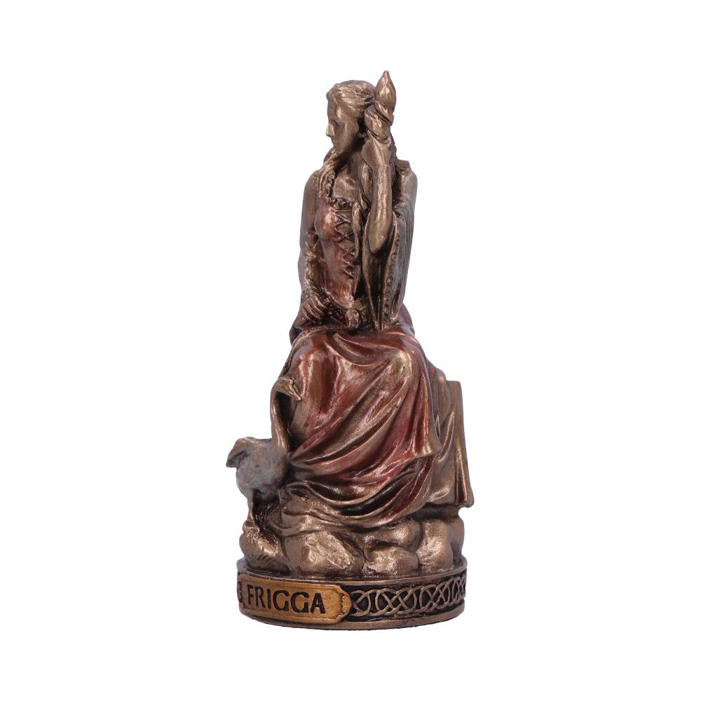 Frigga Goddess of Motherhood Mini Bronze Figurine 7.6cm 2