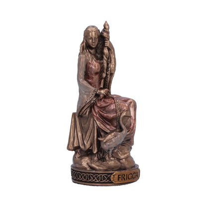 Frigga Goddess of Motherhood Mini Bronze Figurine 7.6cm 4