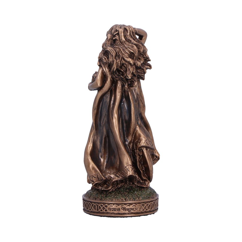 Freya Goddess of Love and Fertility Mini Bronze Figurine 8.5cm 3