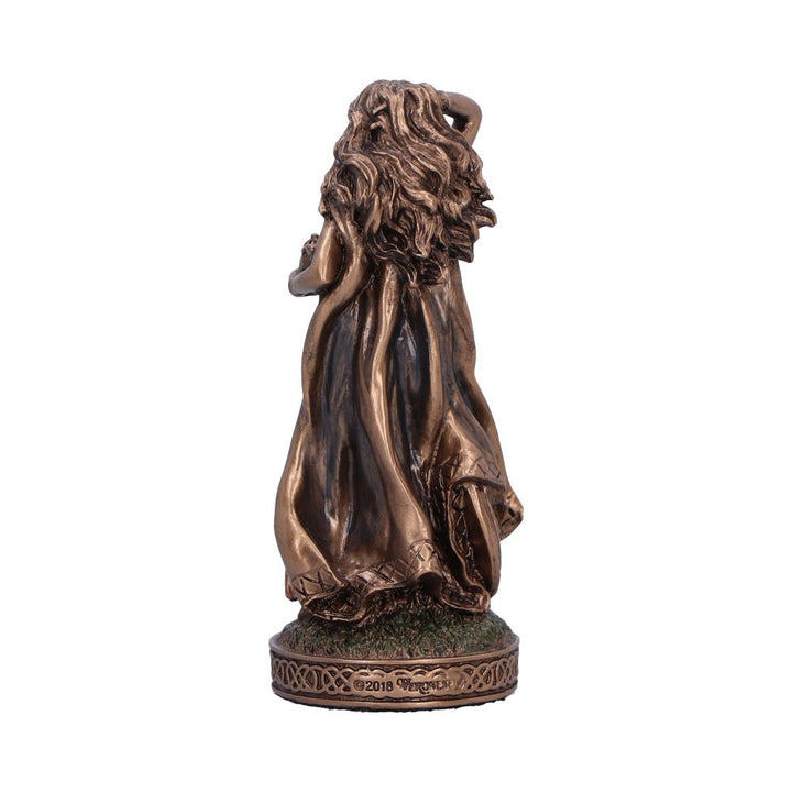 Freya Goddess of Love and Fertility Mini Bronze Figurine 8.5cm 3
