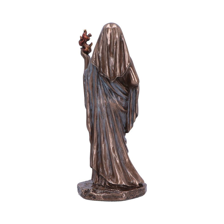 Hestia Goddess of Home and Hearth Bronze Figurine 15cm